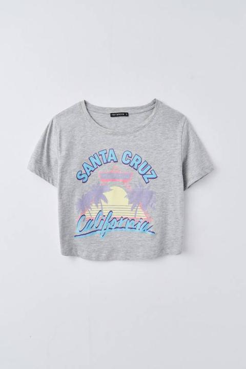 T-shirt Crop California