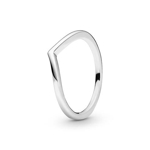 Pandora Polished Wishbone Ring - Sterling Silver