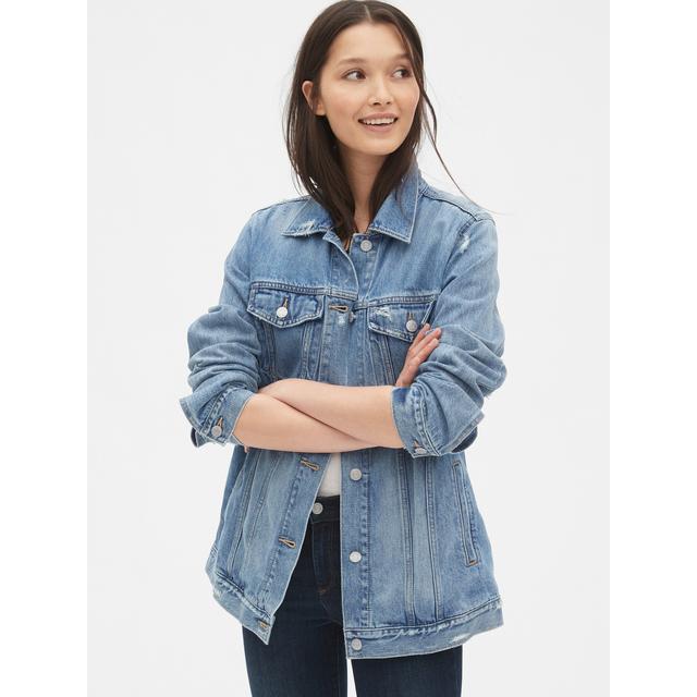 oversized icon denim jacket