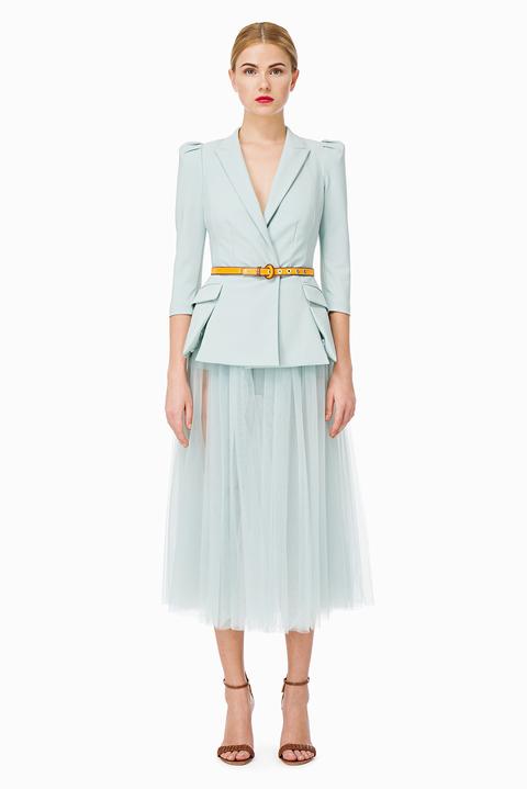 Abito Con Gonna In Tulle