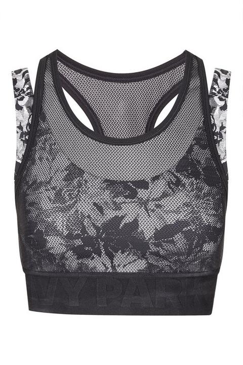Double Layer Floral Bra By Ivy Park