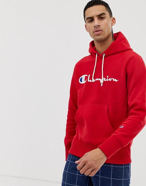 champion sudadera roja