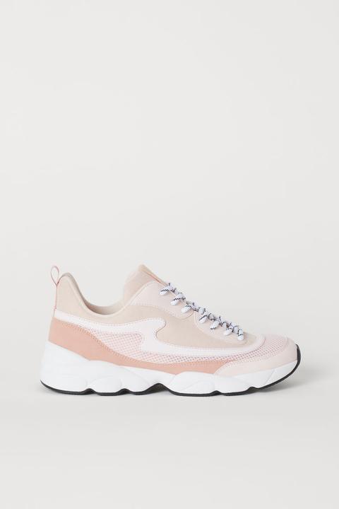 Sneaker Aus Mesh - Pink - Damen