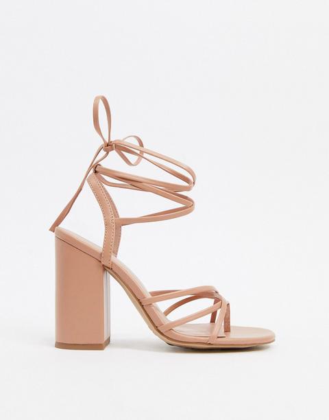 New look beige sales heels