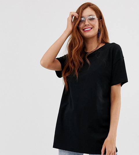 Stradivarius Oversized T Shirt In Black