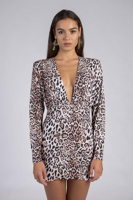 Vestido Leopardo