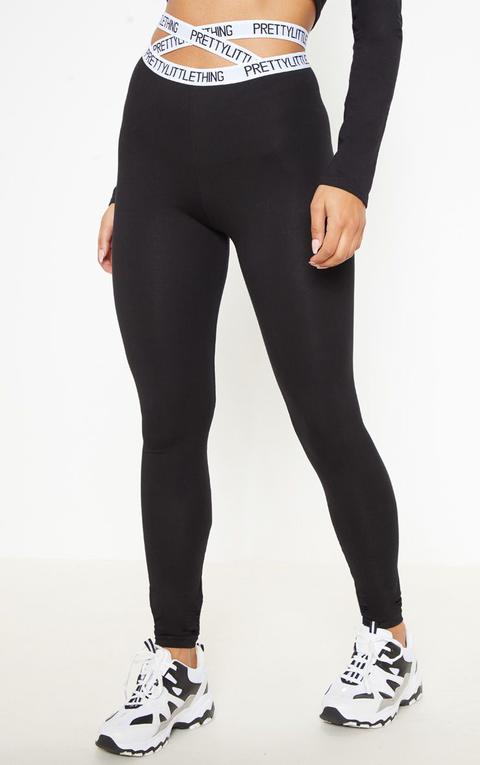 Strappy Waistband Leggings