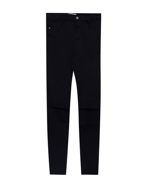 Pantalón Skinny Fit Tiro Alto