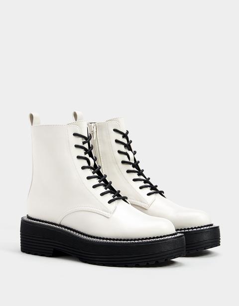 Stiefeletten Mit Plateau-sohle