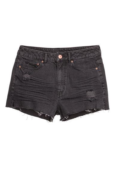 Pantalón Vaquero High Waist - Negro