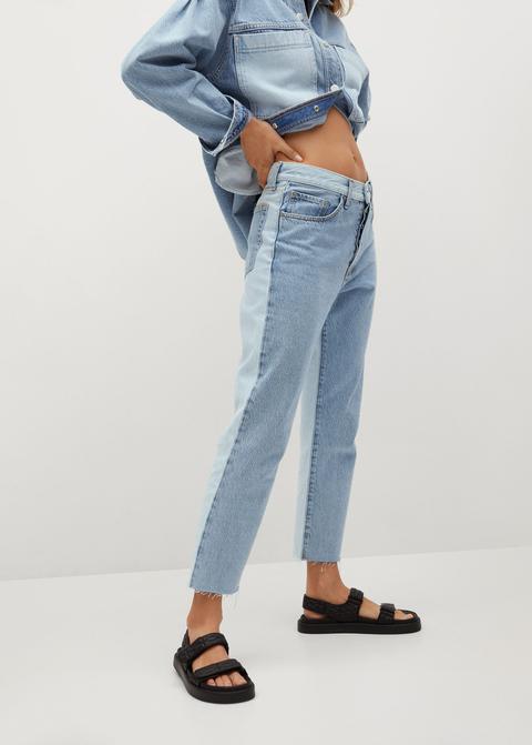 Jeans Rectos Crop