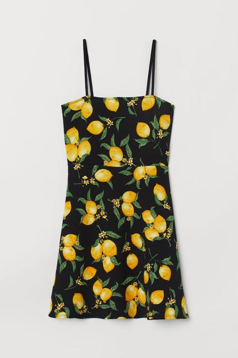 H & M - Abito Corto - Giallo