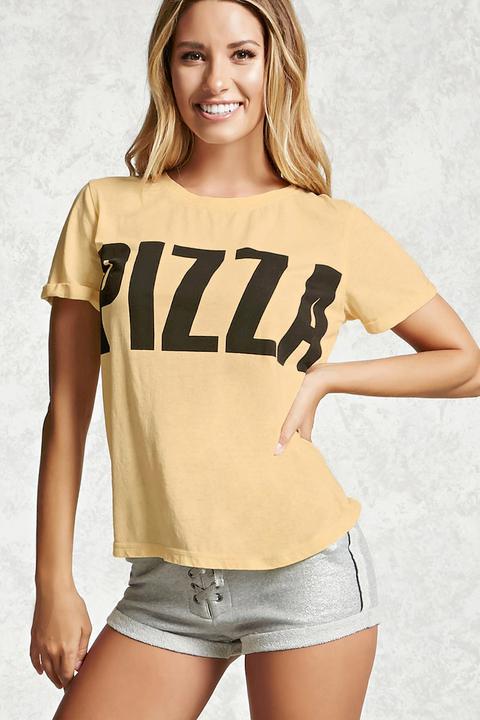 Pizza Graphic Pyjama Top