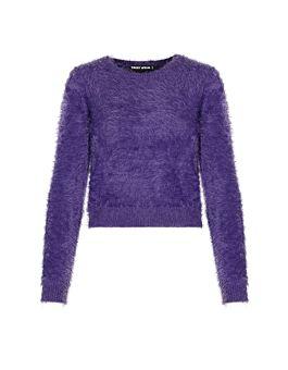 Pullover Viola In Peluche