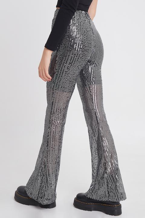 Pantalones Campana Lentejuelas de SUBDUED en 21 Buttons
