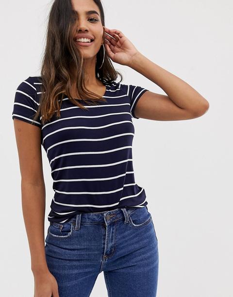 Lipsy Stripe T-shirt from ASOS on 21 Buttons