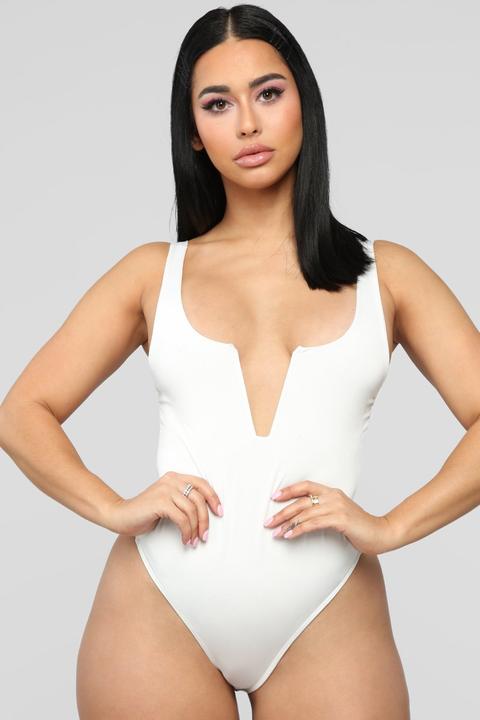 Call Me Baby Girl Bodysuit - White