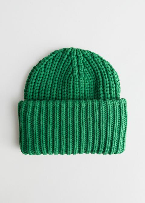 Rib Knit Beanie