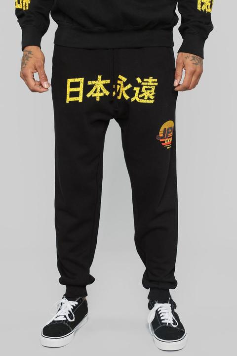Jpn Rise Jogger - Black/combo