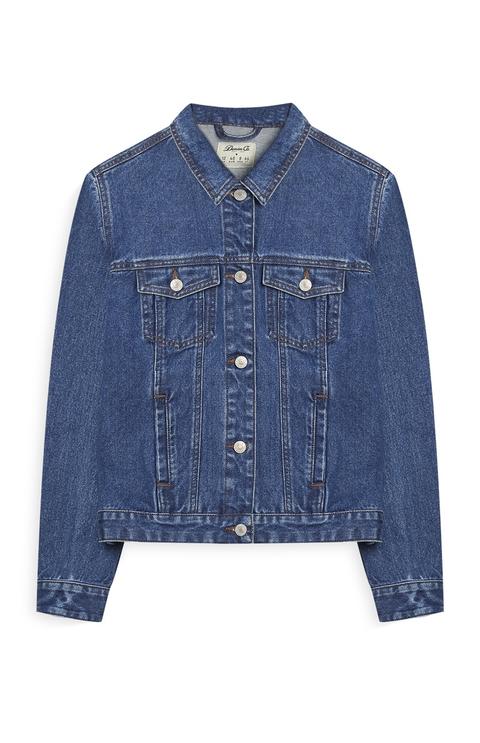 Mid Blue Denim Jacket