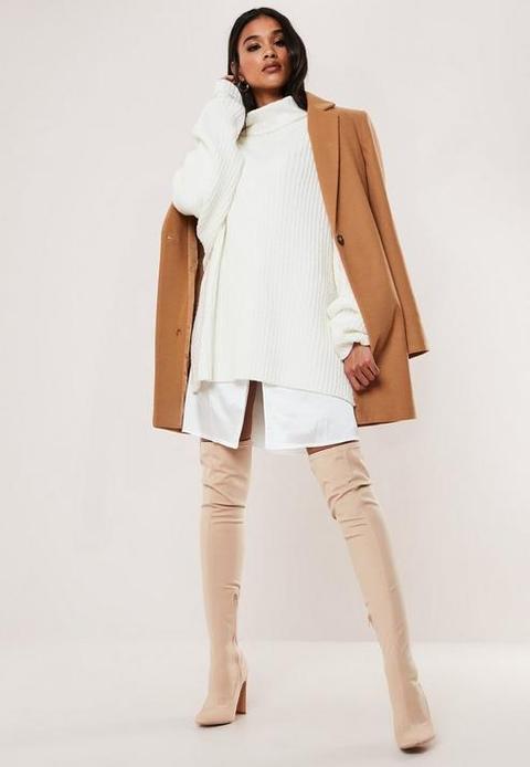 Camel Formal Coat, Camel