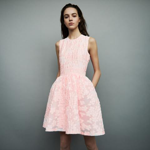Robe Sans Manches En Maille Basket