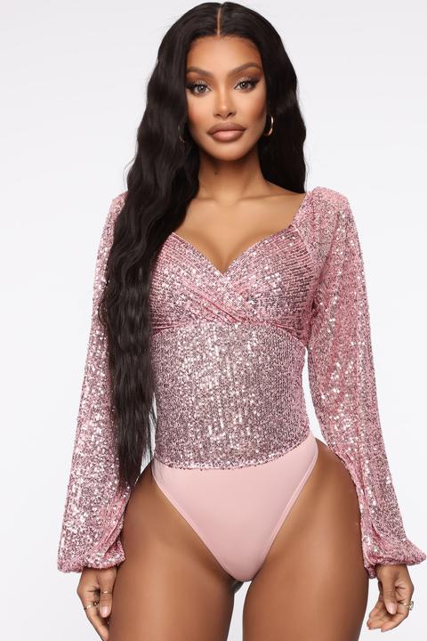 sequin bodysuit