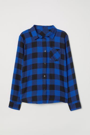 H & M - Camicia Vestibilità Abbondante - Blu