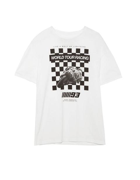 Camiseta Moto Gp Estampado Cuadro Racing (colección Marc Márquez)