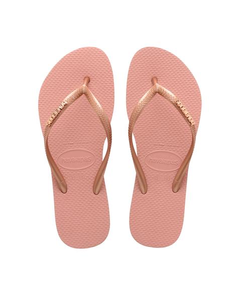 Havaianas Slim Logo Metallic