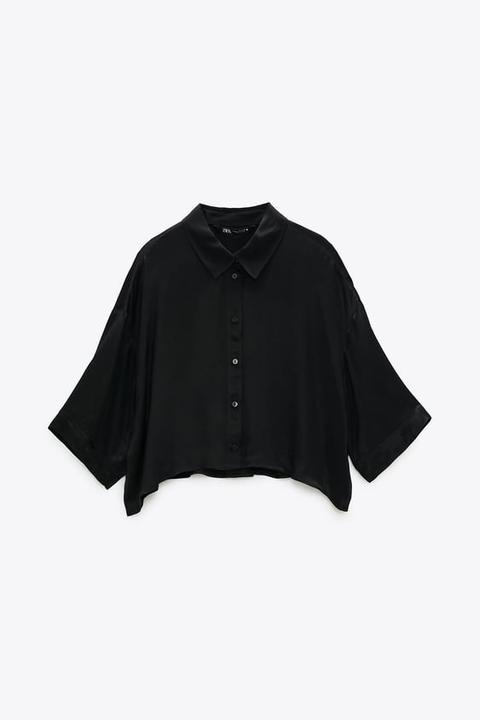 Chemise Fluide Satinée