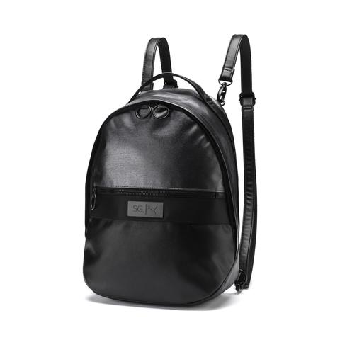 leather puma backpack