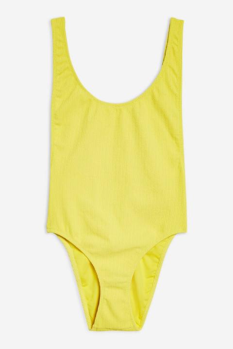 yellow swimsuit topshop