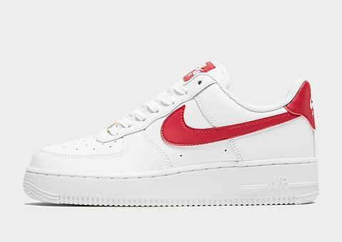 Nike Air Force 1 Lo Femme - White/red, White/red