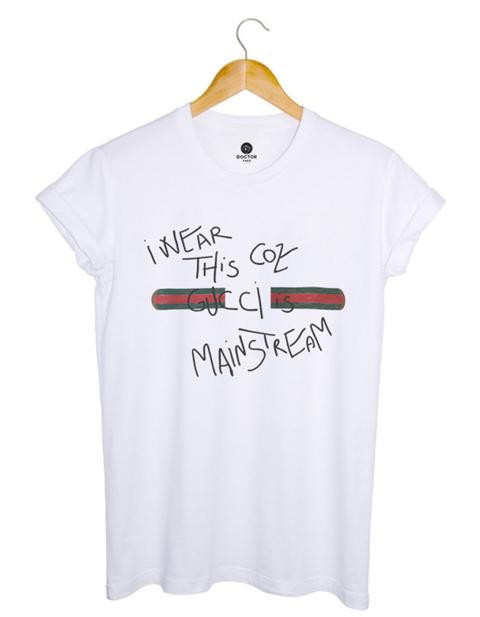 Camiseta ¨mainstream¨ Blanca De Doctor Fake | Buylevard