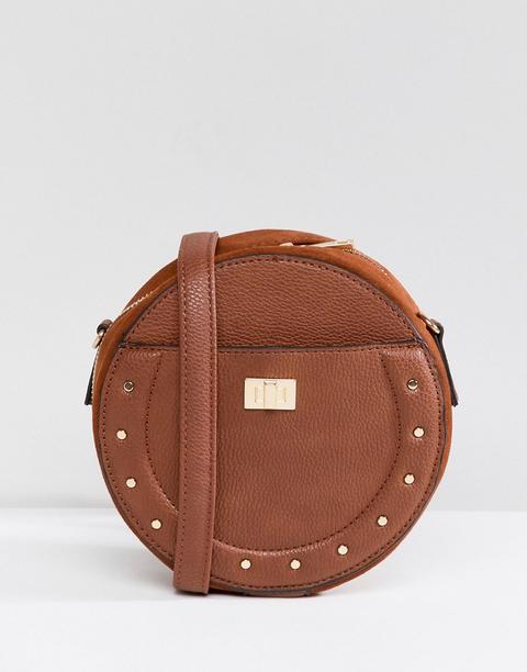 New Look - Borsa A Tracolla Tonda - Cuoio