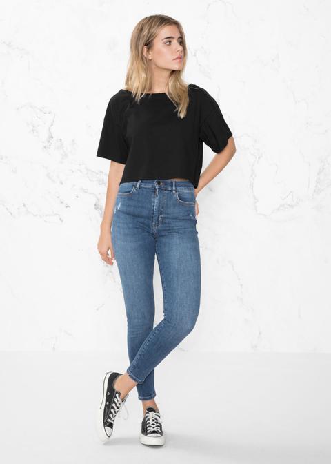 High-rise Slim Jeans