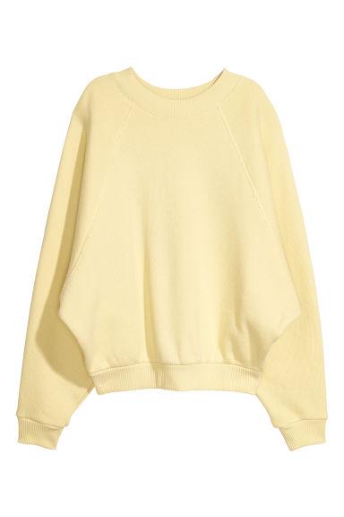 H & M - Felpa Oversize - Giallo