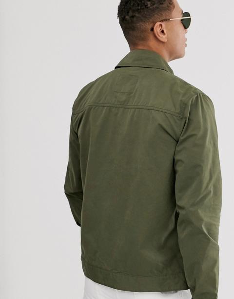 abercrombie olive green jacket