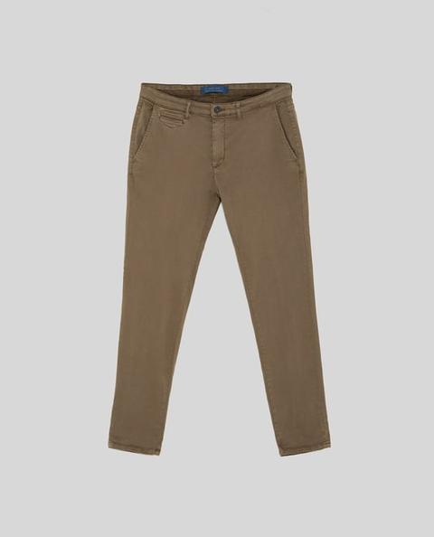 Pantaloni Elasticizzati Slim Fit