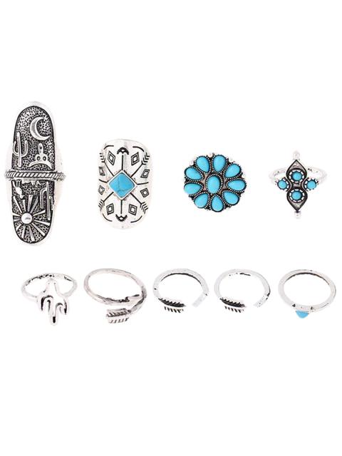 Tribe Style Embossed Rings