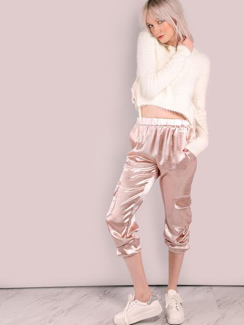 Joggers Con Tasche - Rosa