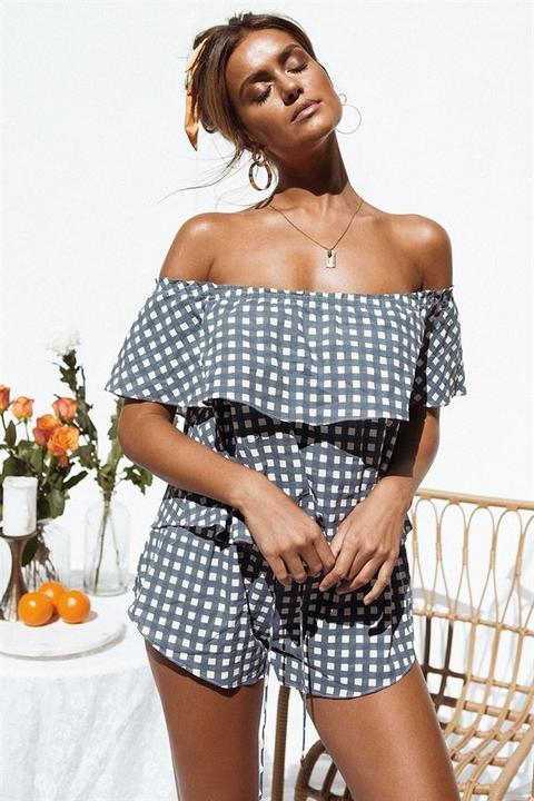 Nikola Grid Playsuit