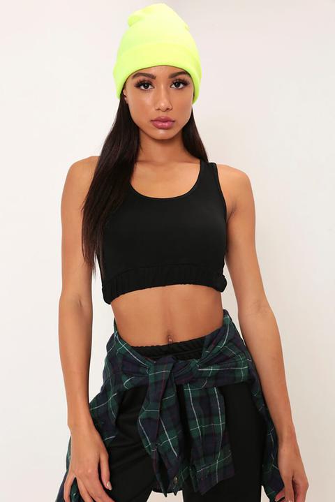 Lime Green Neon Beanie Hat