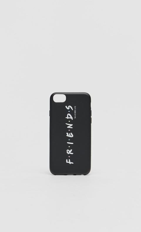 Stradivarius Cover Per Iphone 6/7/8 Friends Femminile Nero 103