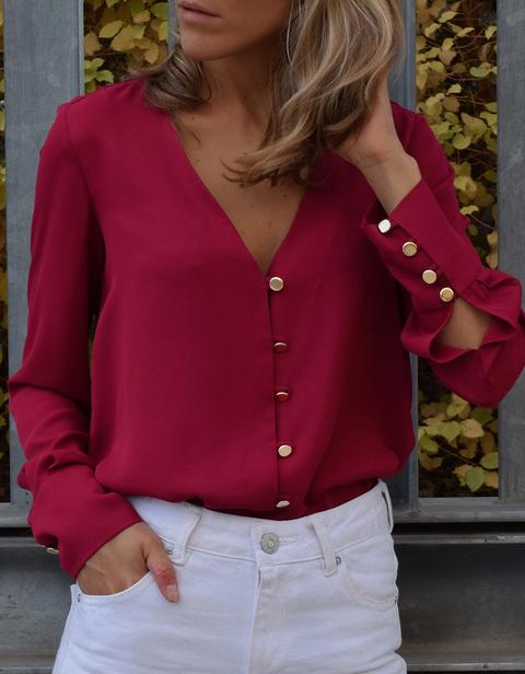 Blusa Ana Vino