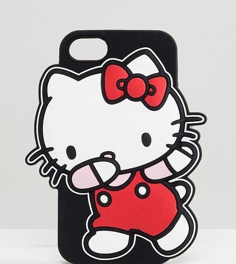 Funda Para Iphone 6/6s/7/8 Con Gesto Victorioso De Hello Kitty X Asos