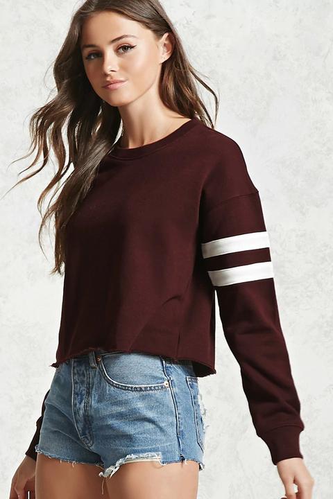 Cropped Raw-cut Sweatshirt