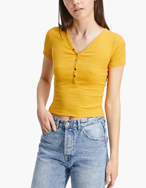 Camiseta Crop Panadera