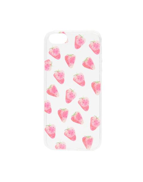 Cover Trasparente Con Fragole